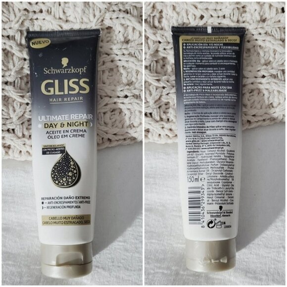 Hair Care Product Set with Red, Black, and White Packaging - Picture 6 of 14